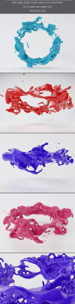Highly Detailed Paint Splash V4.1
