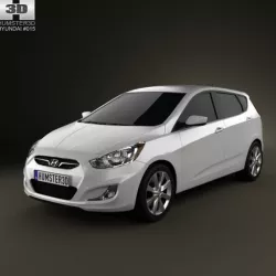 Hyundai Accent (i25) Hatchback 2012