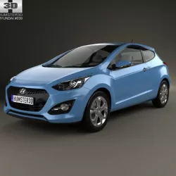 Hyundai i30 3-door hatchback 2013