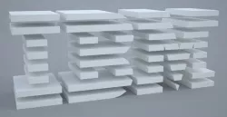 IBM Logo Model