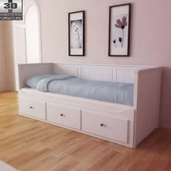IKEA HEMNES Day-bed - 3D Model.