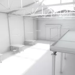 Interior / Industrial hall