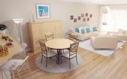 Interior / Living / Kitchen / Dining