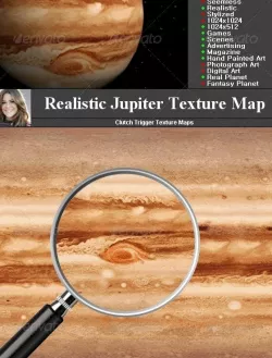 Jupiter Texture Map