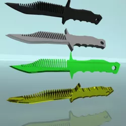 Knife-comb