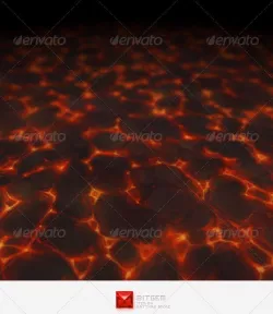 Lava Texture Tile 01
