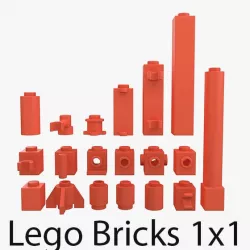 Lego Bricks 1x1