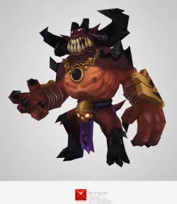 Low Poly Demon Lord
