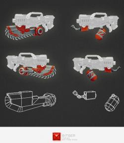 nerf gun add ons 3d models 【 STLFinder