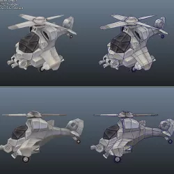 Low Poly Micro Heli