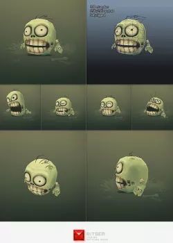 Low Poly Micro Zombie Brian