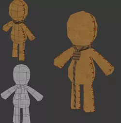 Low Poly Rag Doll