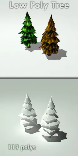 Low Poly Trees