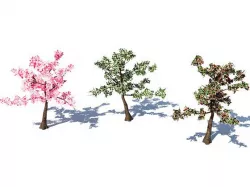 Lowpoly Cherry Tree
