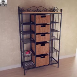 Manilla Kitchen Storage Rack - Southern Enterprise