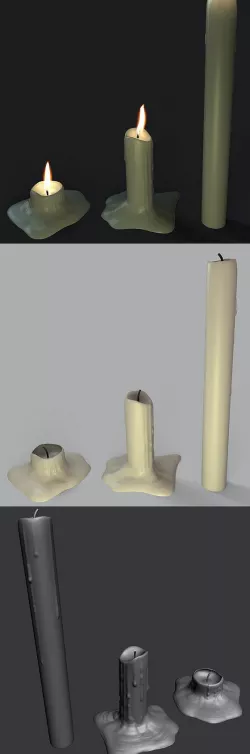 Melted Candles