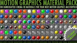 Motion Graphics Material Pack (100 Materials)