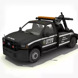 NYPD Tow Truck