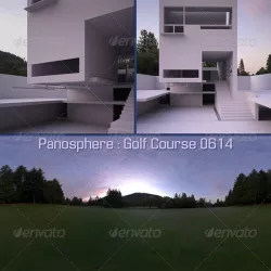 Panosphere HDRI - Golf Course 0614