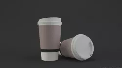Paper coffee cup