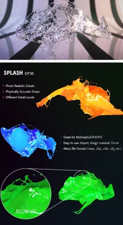 Photo Realistic Water/Paint Splash