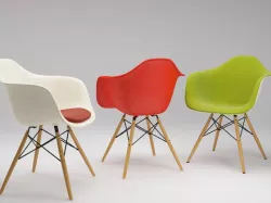 Photoreal Eames Chair - DAW + vray materials