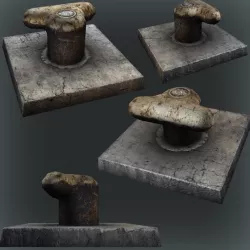Pier Rope Holder