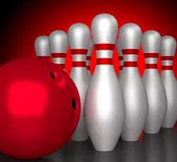 Realistic Bowling Set