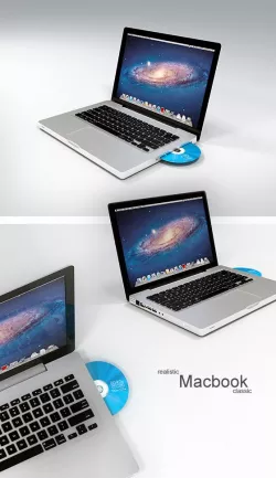 Realistic Mac-book