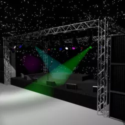 Rock Stage - 3D Model