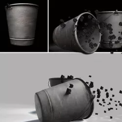 Rusty Metal Bucket