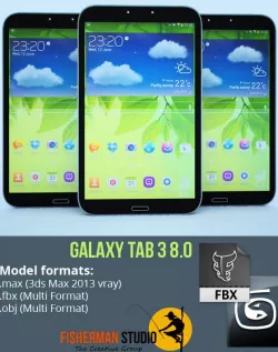 Samsung Galaxy Tab 3 8.0 with Render Setup