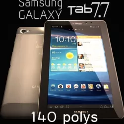 Samsung Galaxy Tab 7.7 Low Poly 140