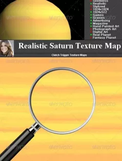 Saturn Texture Map