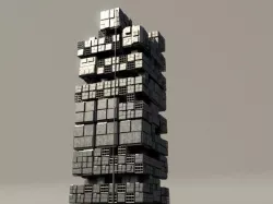 Sci fi Box Building 3
