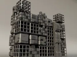 Sci fi Box Building 4