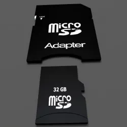 SD Card And Adapter