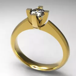 Solitaire Ring