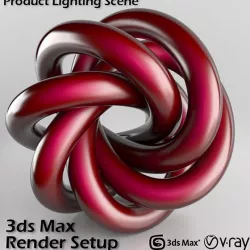 Studio Scene Setup for 3ds Max & V-Ray