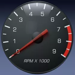 Tachometer Gauge for Auto/Truck Instrument Panel