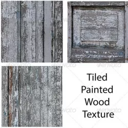 Tiled Painted Wood Textures