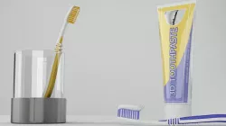 Toothbrush And ToothPaste Packshot