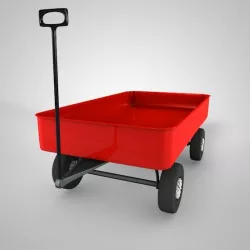 Toy Wagon and Base Mesh