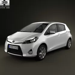 Toyota Yaris (Vitz) Hybrid 2013