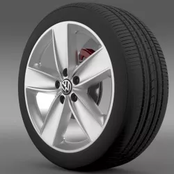VW Polo 2010 wheel