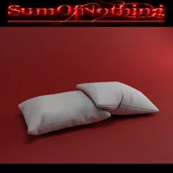 White Pillows (realistic cloth)