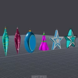 Xmass ornament set