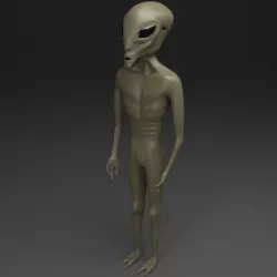 Alien Base Mesh