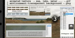 animated texture: sea - 3