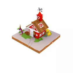 Barn Low Poly